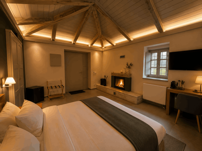 Mountain Suite with fireplace