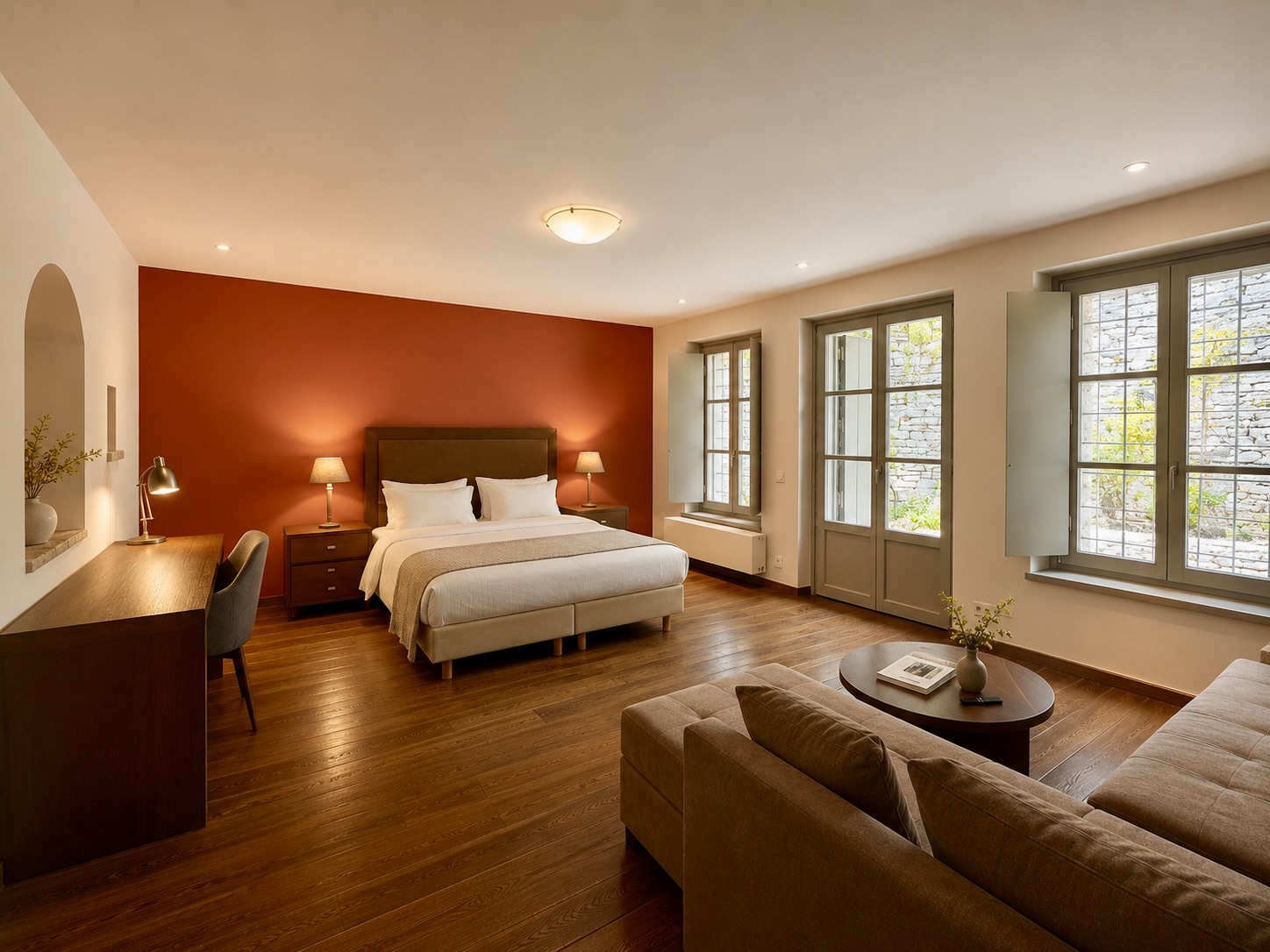 Grand Suite with fireplace