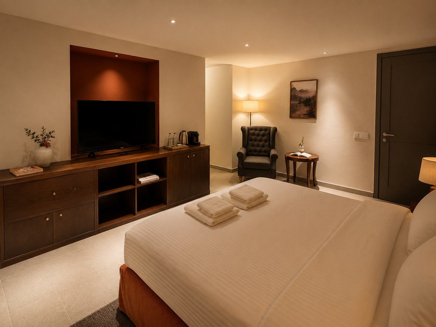 Semiground Standard Room Bed
